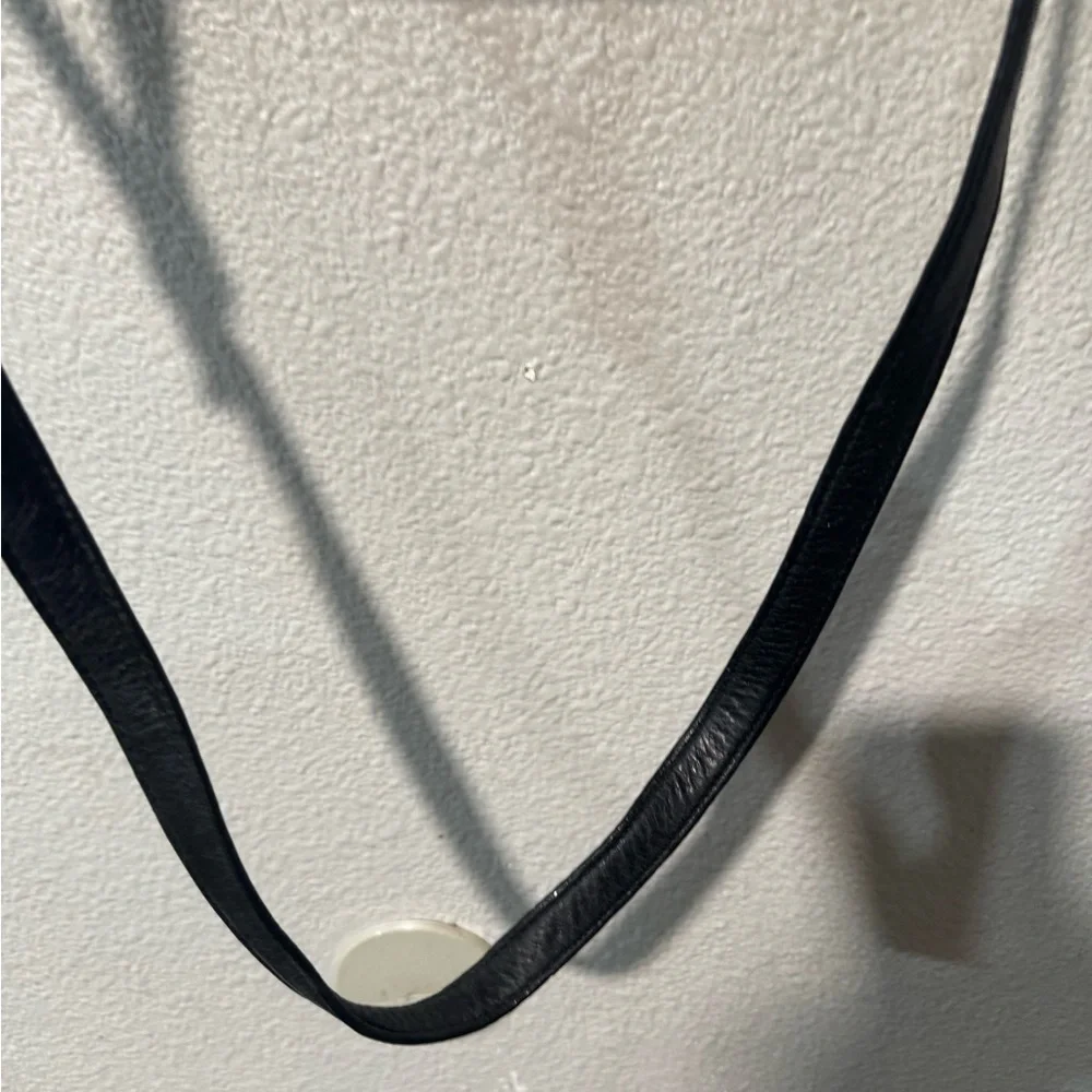 Michael Kors Brooke Black crossbody Shoulder Bag with Gold Accents
